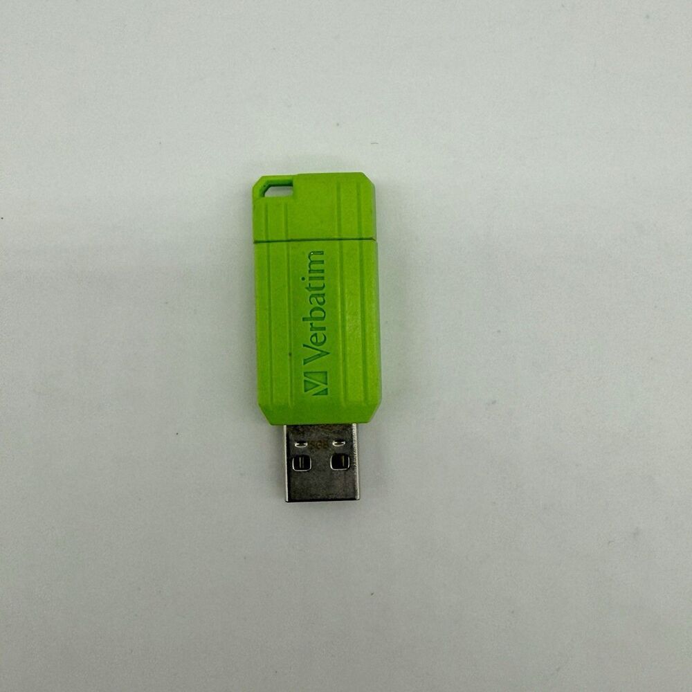 Verbatim 8GB USB 2.0‎ Green Tested